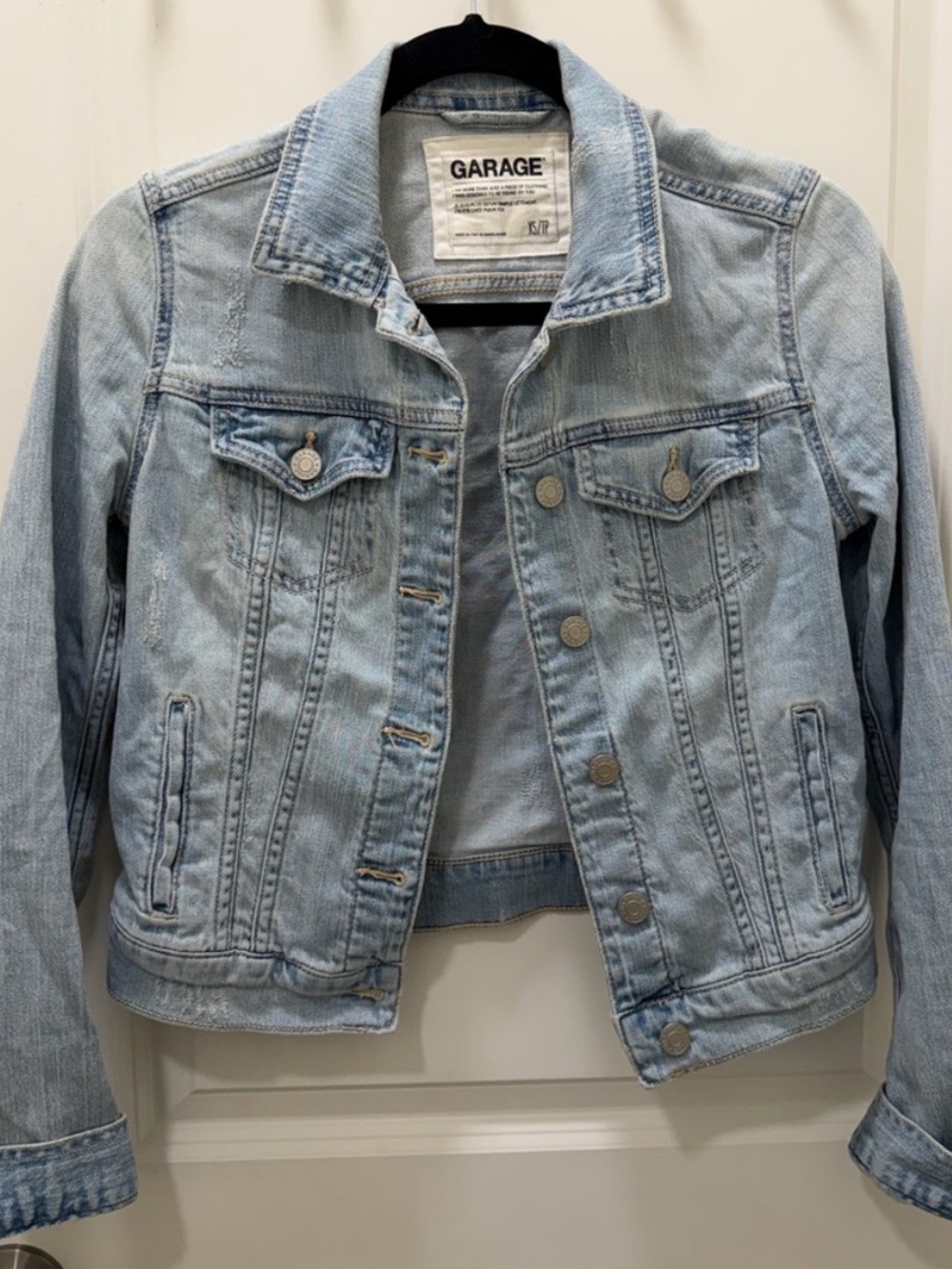 Garage Light Blue Denim Trucker Jacket